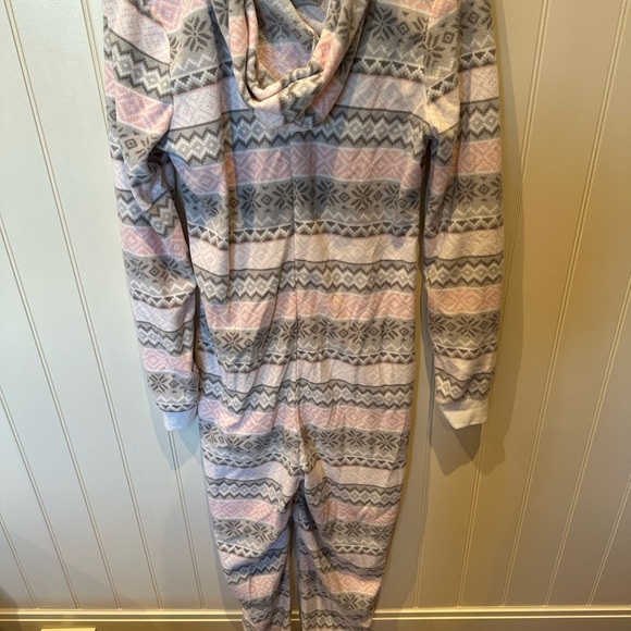 ARDENE Ladies Women’s Size Small Pink White & Grey Patterned Stripe Ones… - Picture 2 of 3